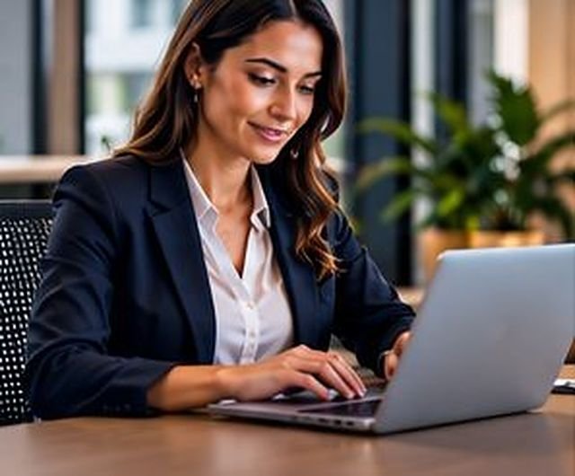 Consultora conduzindo a implantação